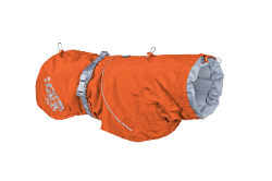 Hurtta Monsoon Coat Buckthorn - Studioaufnahme, wasserdichter Hundemantel, Outlet bei AmbraPet