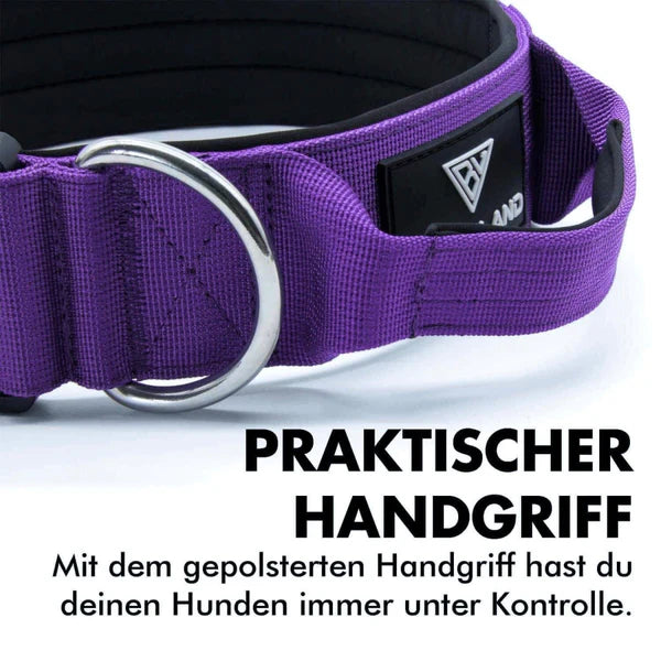 Halsbänder 6,5 Cm Breit -Marcels Lederecke- Lederhalsband Big